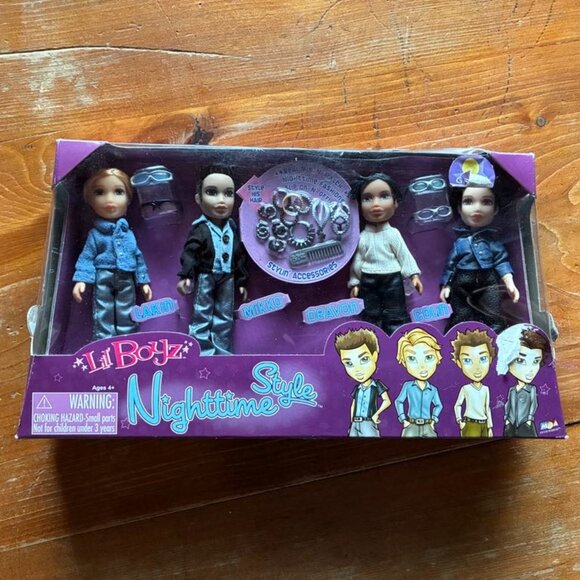 Lil' Boyz Bratz Dolls Nighttime Style New In Box - Picture 1 of 13